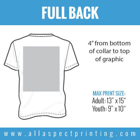 all-aspect-shirt-printing-location-full-back | All Aspect Printing