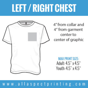All Aspect Printing - Left / Right Chest