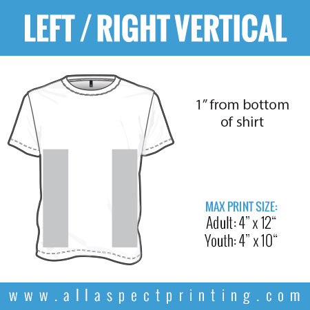 all-aspect-shirt-printing-location-vertical | All Aspect Printing